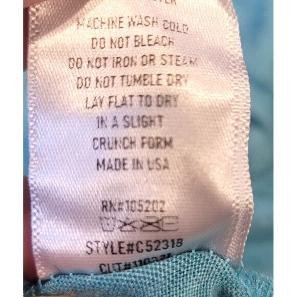 Chalet Et Ceci Teal Green Bamboo Blend Top Size Large Oversized Lagenlook USA - Picture 6 of 8